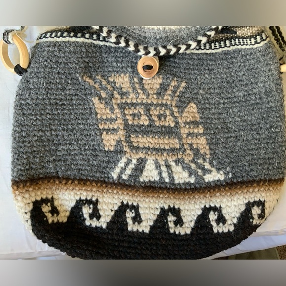 Handbags - HANDMADE KNIT SOUTHWESTERN PURSE HANDBAG